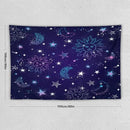 HZOHNAGO Boho Sun Moon Tapestry Purple Blue Sun Stars Galaxy Pattern Printed Wall Tapestry Wall Hanging for Bedroom Living Room Dorm 60" W x 40" H by CozyNest Decor