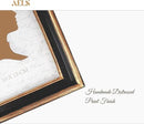 AELS 4x6 Inch Vintage Picture Frame, Elegant Luxury Antique Photo Frames with Glass Front, Photo Display, Tabletop Wall Hanging, Gift Ideas, Pearl Pattern by CozyNest Decor