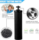 Water Filter Replacement Compatible with Big Berkey® Gravity Filter System Parts and Accessories, NSF/ANSI 42&372 Certified (4 Pack) BB9-2® Black Water Filters Cartridges by CozyNest Decor