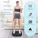 AXV Vibration Plate Exercise Machine Whole Body Workout Vibrate Fitness Platform Lymphatic Drainage Machine for Weight Loss Shaping Toning Wellness Home Gyms Workout by CozyNest Decor