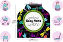 Baby Car Seat Stroller Cover Nursing Cover New Mom Breastfeeding Scarf Soft Stretchy Infant Carrier Cover Car Canopy Coverage by TinyTreasures Baby Boutique