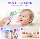 No-Touch Thermometer for Adults and Kids, Digital Accurate Baby Thermometer with Fever Alarm, 1 Second Fast Result, Easy to use, 2 in 1 Mode (Purple) by TinyTreasures Baby Boutique