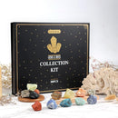 Rock Collection for Kids - 30 Pcs Rocks, Gemstones & Crystals Kit with Learning Guide,Mineral Education Set Geology Science STEM Toys, Earth Science Activity,Gifts for Boys & Girls by TinyTreasures Baby Boutique