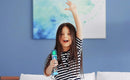 eKids Moana 2 Karaoke Microphone for Kids, Bluetooth Microphone Includes Built-in Music and Light Show, Designed for Fans of Moana Toys by TinyTreasures Baby Boutique