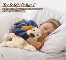 Puppy Stuffed Animals, Microwavable Stuffed Animal Adorable Fluffy Dog Plush for Warmth, Heatable & Coolable Lavender Scent Puppy Plush Toys, Cute Soft Dog Plushies for Kids & Adults Girls Boys Gifts by TinyTreasures Baby Boutique