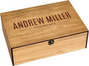 Personalized wooden name box for memories, keepsake Christmas gift, present for Him, Her, Boyfriend, Girlfriend, Baby Boy, Baby Girl, Brother, Sister, Guy, Groomsmen, Bride Friend for Birthday by TinyTreasures Baby Boutique