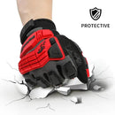 DULFINE Impact-Resistant Work Gloves Men, Heavy Duty Mechanic Gloves,Touch Screen,Ideal for Construction,Forestry, Oil Rig Drilling,Mechanic by GreenHaven Gardens