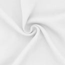 Easy-Going Blackout Curtains for Bedroom, Solid Thermal Insulated Grommet and Noise Reduction Window Drapes, Room Darkening Curtains for Living Room, 2 Panels (52x108 in,White) by CozyNest Decor