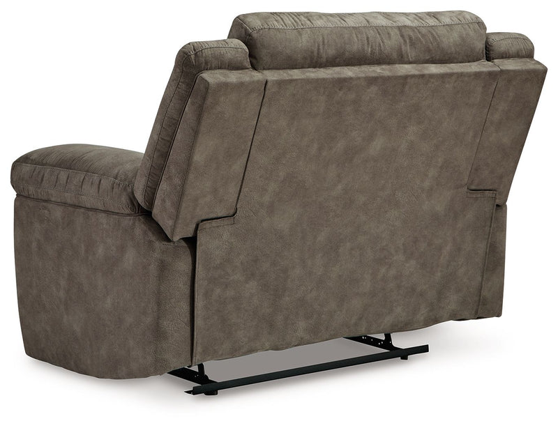 Laresview - Zero Wall Wide Seat Recliner - Fossil, photo 5 of 7