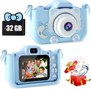 Kids Camera Toys for 3 4 5 6 7 8 9 10 11 12 Years Old Boys/Girls, Kids Digital Camera for Toddler with Video, Birthday Festival for Kids, Selfie Camera for Child, 32GB TF Card by TinyTreasures Baby Boutique