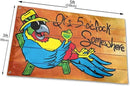 It'S 5 O'Clock Somewhere Flag 3x5 Ft Indoor/Outdoor Yard Garden Lawn Holiday Decoration Banner Sign by GreenHaven Gardens