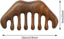Massage Wooden Comb,Wood Wide Tooth Hair Comb, Scraping Scalp Massage,Handheld No Static Head Tool,1 Pieces. by CozyNest Decor