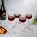 The Wine Savant Aesthetic Cloud Elegant Crystal Wine - 7 oz Rim