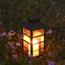 LED Solar Lantern - Outdoor Hanging Solar Lights Waterproof Flickering Flame Candle Light for Patio Courtyard Garden Decorative(2 Pack) by GreenHaven Gardens