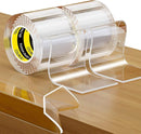 2Pack Clear Edge Protector,Safe Corner Protector, Anti-Sharp Edge Protector, for Furniture, Drawers, Tables, Cabinets 2inX6.56FT by TinyTreasures Baby Boutique