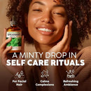 Kukka Spearmint Oil for Facial Hair - 4 Fl Oz - 100% Pure Natural Aromatherapy Spearmint Essential Oil for Skin & Hair Care, Diffuser, Bath Bombs, Soaps and Candles - Soap Making & DIY by CozyNest Decor