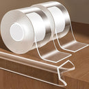 2Pack Baby Proofing Edge Protector for Baby,2in x 9.84Ft,Clear Edge Protector Strip Sharp Edge Wrap Cover Tape,Corner Bumpers for Furniture,Crib Rail Covers for Teething by TinyTreasures Baby Boutique