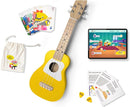 Loog Wood Soprano Ukulele for Kids & Beginners, App & Lessons, All Ages (Yellow) by TinyTreasures Baby Boutique