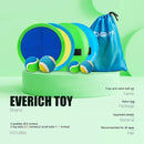 EVERICH Upgraded Toss and Catch Ball Game Set - Indoor and Outdoor Games for Kids 3-12, Beach Sand Pool Water Toy Includes 4 Paddles 4 Sticky Balls, Great Birthday Easter Gifts for Boys Girls by TinyTreasures Baby Boutique
