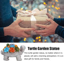 Solar Garden Turtle Statues 7 LED Lights Outdoor Decor Turtle with Succulent Resin Sculpture Patio Porch Balcony Yard Lawn Art Decor Birthday Gifts for Women Mom Grandma Housewarming Gifts by GreenHaven Gardens