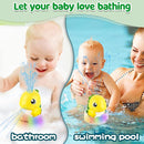 ZHENDUO Baby Bath Toys, Rechargeable Bath Toys, Whale Spray Water Bath Toy, Sprinkler Bathtub Shower Toys for Toddlers Kids Boys Girls, Pool Toy for Baby (Yellow) by TinyTreasures Baby Boutique