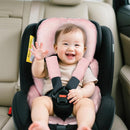 Infant Car Seat Insert for Newborn Girls Boys, Summer Mesh Baby Carseat Head Support with Strap Pads, Soft Reversible Baby Car Seat Insert Cushion Pad for Car Seat, Stroller, Bouncer, Swing, Pink by TinyTreasures Baby Boutique