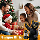 Solar Lantern Garden Statue Decoration, Outdoor Bear Statue Lights for Patio Patio Decor - Unique Housewarming Gift for Grandma Wowen Mom Friend, Cute Spring Ornament by GreenHaven Gardens