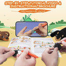 Crochet Kit for Beginners - 2 PCS Dachshund Crochet Kits with Step-by-Step Video Tutorials, Beginner Crochet Kit for Adults, Crochet Animal Kit for Kids, Dog Craft Knitting Kit by TinyTreasures Baby Boutique