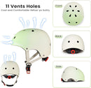 Kids Bike Helmet,Toddler Skateboard Helmets for Ages 2-3-5-8-14 Years Boys Girls，Adjustable Multi-Sport Bicycle Skateboarding Football Roller Skating Scooter Rollerblade Balance Bike Helmet by TinyTreasures Baby Boutique