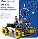 Smart Robot Car Kit Compatible with Arduino, Robotics for Kids Ages 8-12 12-16, Electronic Programming Project/STEM Science Kits Coding Gifts for Adults and Youths by TinyTreasures Baby Boutique