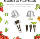 inbloom Fruit Seed Pod Kit for AeroGarden, MUFGA, Ahopegarden, iDOO Hydroponic Growing System, 18-Pod, 350+ Seeds Included Strawberry, Cucumber, Green Pepper, Golden Tomato, Radish, Dwarf Pea, Beet by GreenHaven Gardens