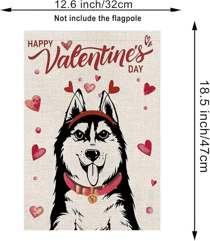 Seasonal Garden Flags Husky Double Sided Flags Set of 11 Holiday Farmhouse Indoor Outdoor Yard Lawn Christmas Gifts Decorations 12.5x18 Inch, photo 2 of 5