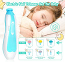 Baby Healthcare and Grooming Kit, 28 in 1 Portable Baby Essentials Kit Electric Nail Trimmer Set with Gas Relief Hair Brush Comb Nasal Aspirator for Newborn Boys Girls (Green) by TinyTreasures Baby Boutique