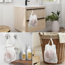 GWT 4Pcs 3D Mesh Laundry Bags with Hanging Handles (S/M/L/XL) - Durable Zippered Wash Bags for Delicates, Shoes & Bulk Clothes - Space-Saving Foldable Design by TinyTreasures Baby Boutique