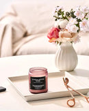 M&SENSE Sandalwood Rose Scented Candle 7.05oz 50 Hours Long Lasting Burn Natural Soy Wax Strong Scented Candle for Home, 2 Wick Home Fragrance Slow Burning Housewarming Gifts for Men Women by CozyNest Decor