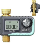 RAINPOINT Sprinkler Timer, 100% Metal Water Pipe Water Timer for Garden Hose, Programmable Hose Controller with Manual Watering/Rain Delay, Automatic Drip Irrigation System for Lawn, 1 Outlet by GreenHaven Gardens