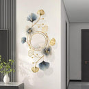 Lucky Monet Wall Art Decor Large Metal Wall Art Modern Geometric Circular Decor Wall Sculptures Wall Hanging Decoration for Living Room Dinning Room Bedroom Entryway Kitchen (Style 3) by CozyNest Decor