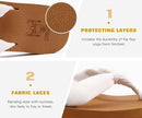 KuaiLu Flip Flops for Women with Arch Support Yoga Mat Comfortable Summer Beach Walking Thong Cushion Sandals Slip On Indoor Outdoor by TinyTreasures Baby Boutique
