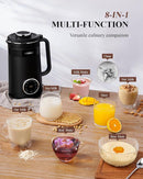 32oz Automatic Soy Machine for Homemade Almond, Oat, Coconut, Soy, Plant Based Milks and Non Dairy Beverages with Delay Start/Keep Warm/Self-Cleaning/Boil Water, Black by TinyTreasures Baby Boutique