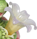 Exhart Solar Turtle Garden Statue, LED Lily Flower, Durable Resin, Cute Yard Décor, 7.5"x5.5"x8.5" by GreenHaven Gardens