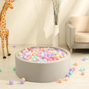 GOGOSO Ball Pits Balls for Toddlers Pack of 50 100 200 Plastics Shape Ball Non-Phthalate Non-BPA Non-Toxic 2.2-Inch Crush Proof Play Balls by TinyTreasures Baby Boutique