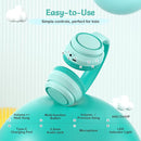 Active Noise Cancelling Headphones for Kids, 60H Playtime, Wireless Bluetooth Over-Ear Headset Built-in Microphone for Home/School/Travel/Party - Includes Portable Case by TinyTreasures Baby Boutique