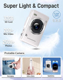 Digital Camera, FHD 1080P Kids Camera Digital with 16x Zoom Anti Shake, 32GB Card, 4K 48MP Portable Compact Point and Shoot Cameras, Vintage Small Camera for Teens Beginner Kids Present by TinyTreasures Baby Boutique