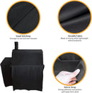 Grill Cover for Char-Griller E2827 Pro Deluxe Charcoal Grill, 45 inch Outdoor Grill Cover for Char-Griller 1224 2121 Grill Models, Heavy Duty Waterproof UV Resistant Cover, Outdoor BBQ Accessories by GreenHaven Gardens
