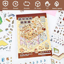 20 Sets DIY 3D Sticker Scenes for Adults Relief Stress, Cute Kawaii 3D House Sticker Therapy for Women Teen Girls Kids Pass The Time, Make Your Own Mini Room Scene Collection Book with Tweezer by TinyTreasures Baby Boutique