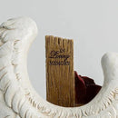 12" Angel Wings Embracing Cross and Rose Garden Statue Memorial Statue for Beloved one by GreenHaven Gardens