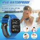 Smart Watch for Kids 1.85" with Fitness Tracker, Sleep Monitor, 22/100+ Sport Modes, DIY Dial, IP68 Waterproof, Step Counter, Heart Rate, Camera, with/Without APP, Gift for 3-12 Years Old Boys Girls by TinyTreasures Baby Boutique