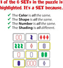 SET Enterprises SET - The Family Card Game of Visual Perception - Race to Find The Matches, For Ages 8+,81 Cards, Rules included by TinyTreasures Baby Boutique