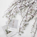 Geegoods 10 Stems White Faux Flowers for Vase – Real Touch Artificial Baby Breath Branches Long Stem for Tall Vase Indoor Home Table Centerpieces Decoration by CozyNest Decor