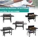 5004 Hard Top Lid for Blackstone 36" Griddle, Fits 36" Front or Rear Grease Griddle, 1528 Flat Top Gas Grill Cover by GreenHaven Gardens